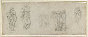 Studies for the Pieta Rondanini